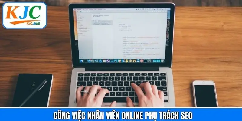 Vị trí phụ trách SEO của nhân viên online